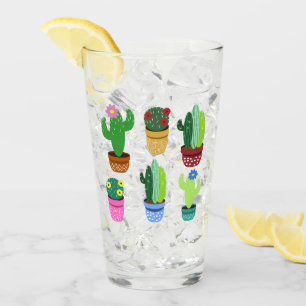 Copo De Pint Cacto Potted dos desenhos animados na moda