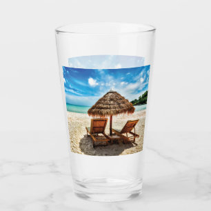 Copo De Pint Cadeiras de solteiro no travesseiro decorativo de