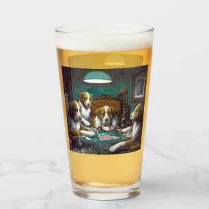 Copo De Pint Cães Jogando Poker Cassius Marcellus Coolidge 1894