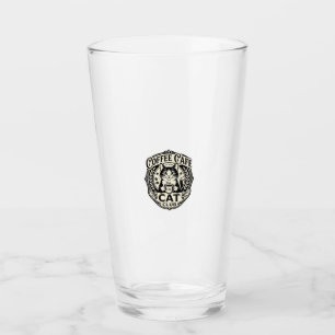 Copo De Pint Café de Gato Engraçado Gráfico - Clube de Gato de 