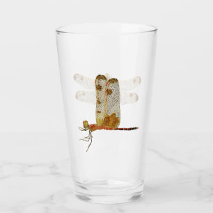 Copo De Pint Calico Pennant Dragonfly Beer Glass