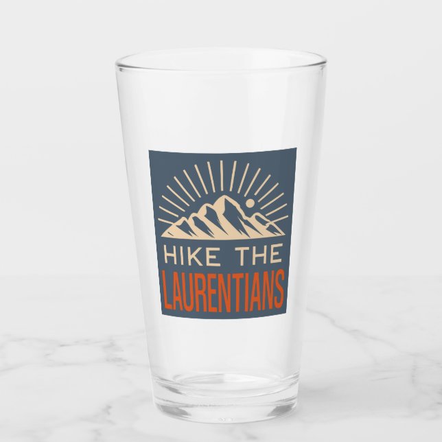 Copo De Pint Caminhe pelas Montanhas Laurentianas Quebec Explos (Frente)