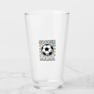 Copo De Pint Camisa com Desenho de Gravura de Mãe de Futebol An