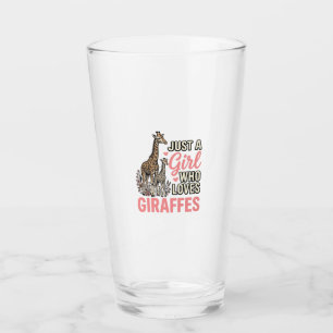 Copo De Pint Camisa de Desenho de Girafa Vintage para Meninas A