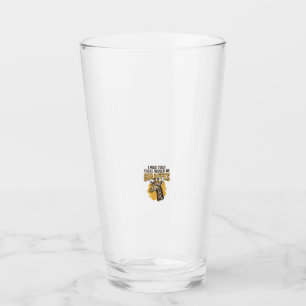 Copo De Pint Camisa engraçada de girafa com desenho vintage_1
