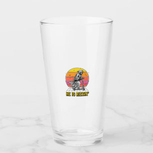 Copo De Pint Camisa engraçada de scooter ceifador vintage pôr d