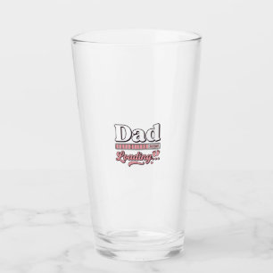 Copo De Pint Camisa Vintage de Anúncio de Bebê Papai Carregando