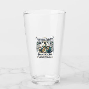 Copo De Pint Camiseta Árvore Genealógica de Jesus Desenho Basea