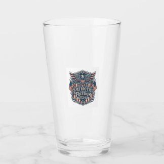 Copo De Pint Camiseta Gráfica Floral Ocidental Patriótica
