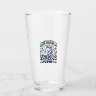 Copo De Pint Camiseta T Unicórnio Engenharia Dept Bold Tipograf