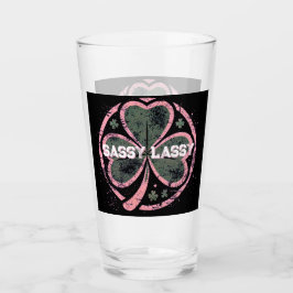 Copo De Pint Camiseta Tinta Rosa Sassy Lassy Grunge
