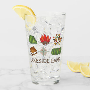 Copo De Pint CAMPING Sdag Tent Fire S'mores Camp