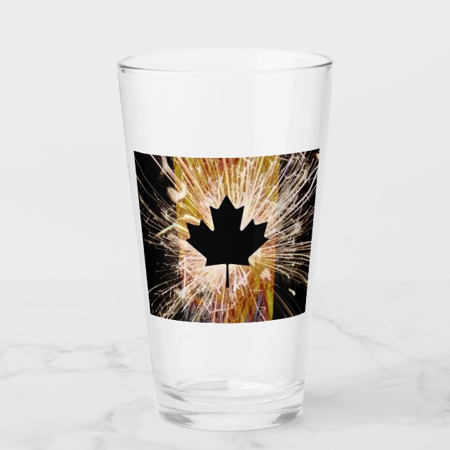 Copo De Pint Canadian Construction Flag (Frente)