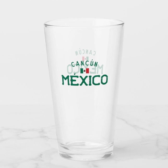 Copo De Pint Cancun afligido México (Frente)