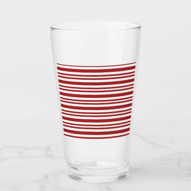 Copo De Pint Candy Cane Tumbler de Natal - Festivo e Divertido (Frente)