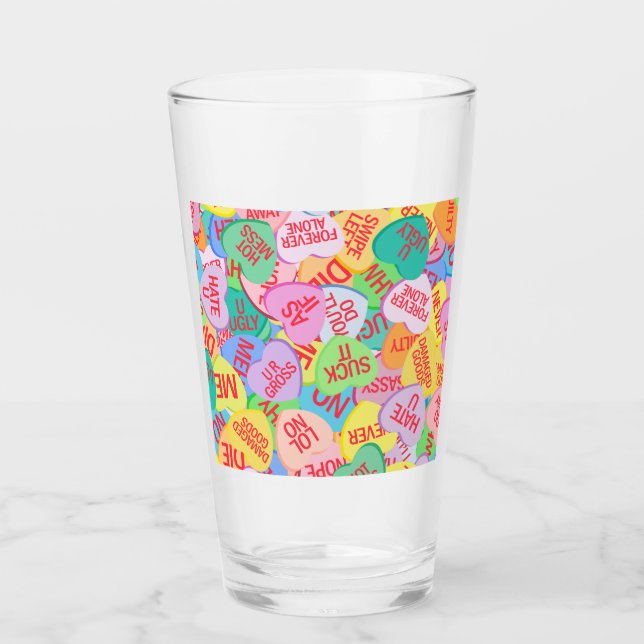 Copo De Pint Candy Hearts V. 2.0 (Frente)