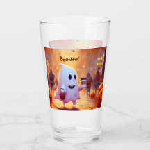 Caneca fantasma fofo, apresse-se para a festa