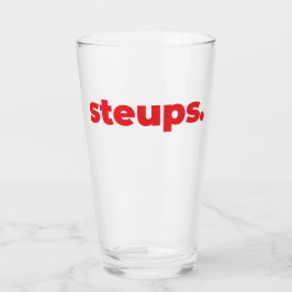 Copo De Pint Caneca Steups - Vermelha