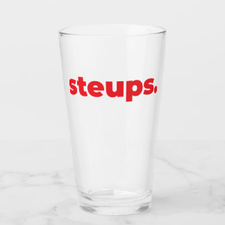 Copo De Pint Caneca Steups - Vermelha