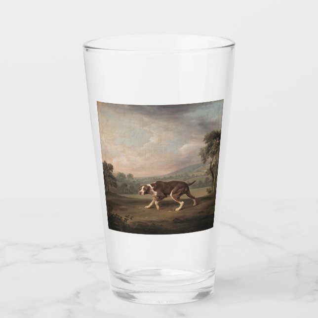 Copo De Pint Canino Espanhol (por George Stubbs) (Frente)