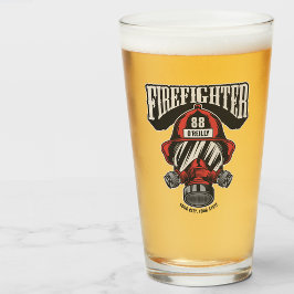 Copo De Pint Capacete de Bombeiros Personalizado