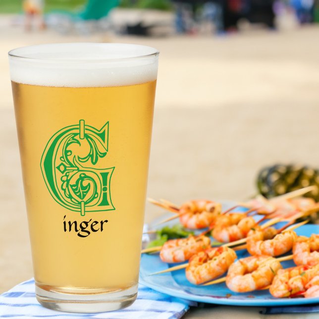 Copo De Pint Capital Decorativo Botânico Medieval G (Criador carregado)