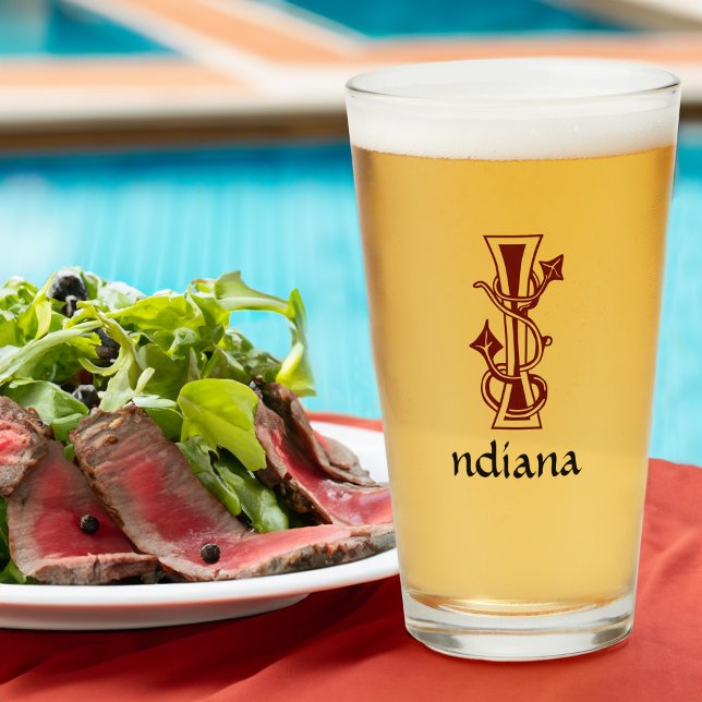 Copo De Pint Capital Decorativo Botânico Medieval I (Criador carregado)