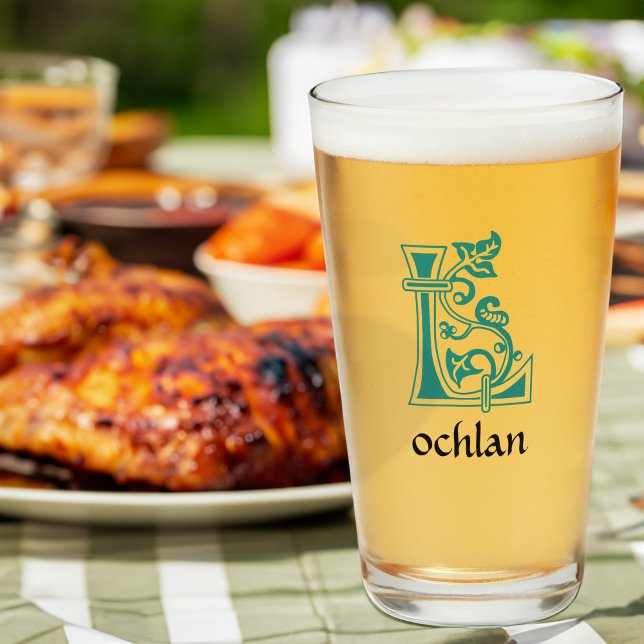 Copo De Pint Capital Decorativo Botânico Medieval L (Criador carregado)