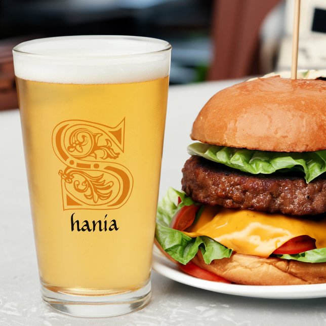 Copo De Pint Capital Decorativo Botânico Medieval S (Criador carregado)