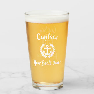 Copo De Pint Capitão de iate de âncora náutica