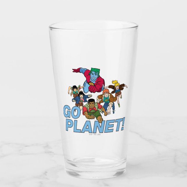 Copo De Pint Captain Planet and the Planeteers - Go Planet! (Frente)