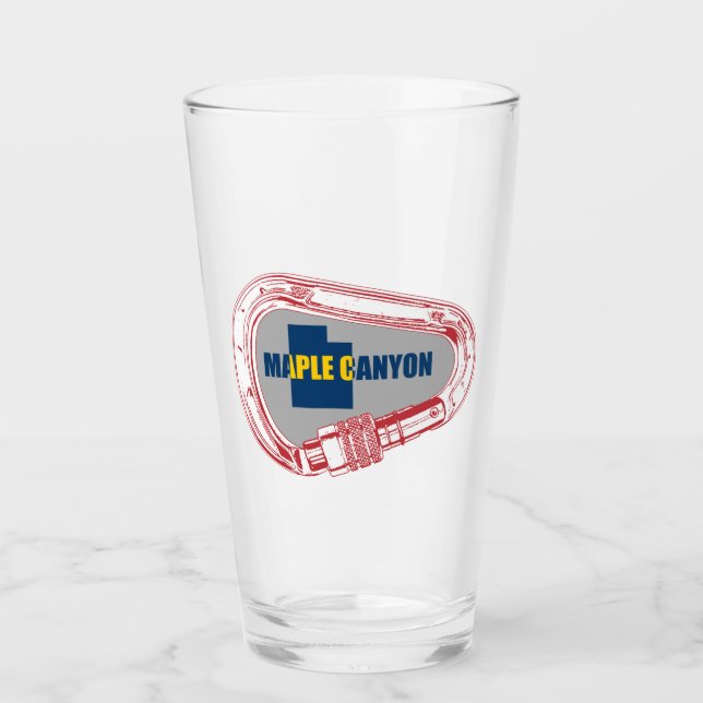 Copo De Pint Carabineiro de subida do Canyon Maple (Frente)