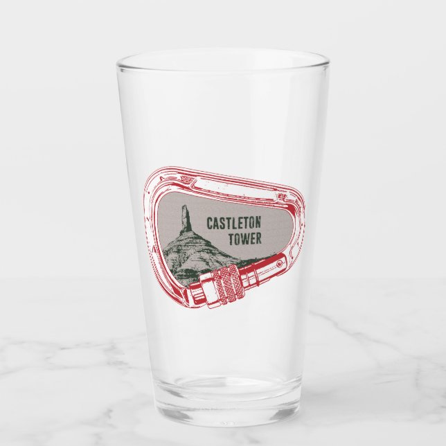 Copo De Pint Carabineiro de Subida em Torre Castleton (Frente)