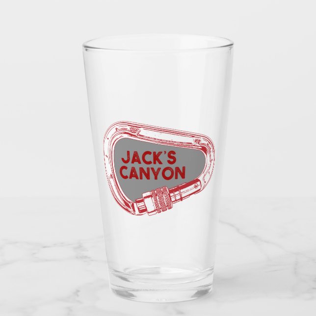 Copo De Pint Carabiner de trepadeira de Jack (Frente)
