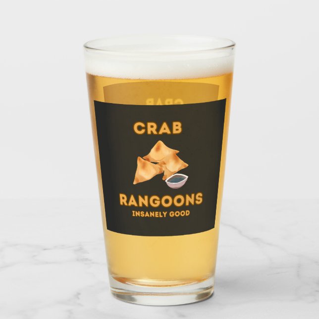 Copo De Pint Caranguejo Rangoon Muito Bom (Traseira (Preenchido))