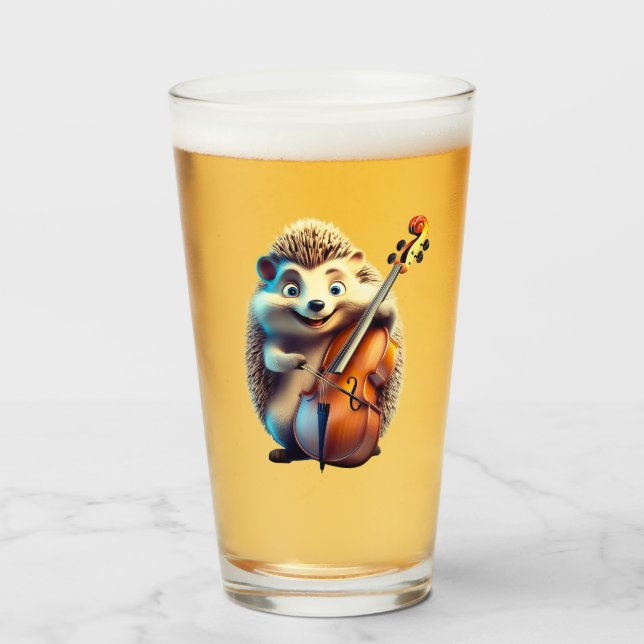 Copo De Pint Caricatura, Cartoon, Ilustração  Um musical  (Frente (Preenchido))