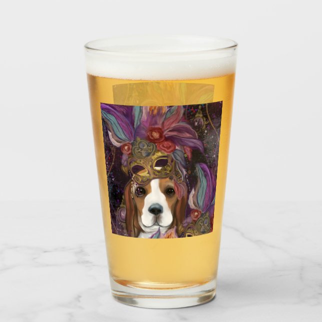COPO DE PINT CARNIVAL BEAGLE (Traseira (Preenchido))