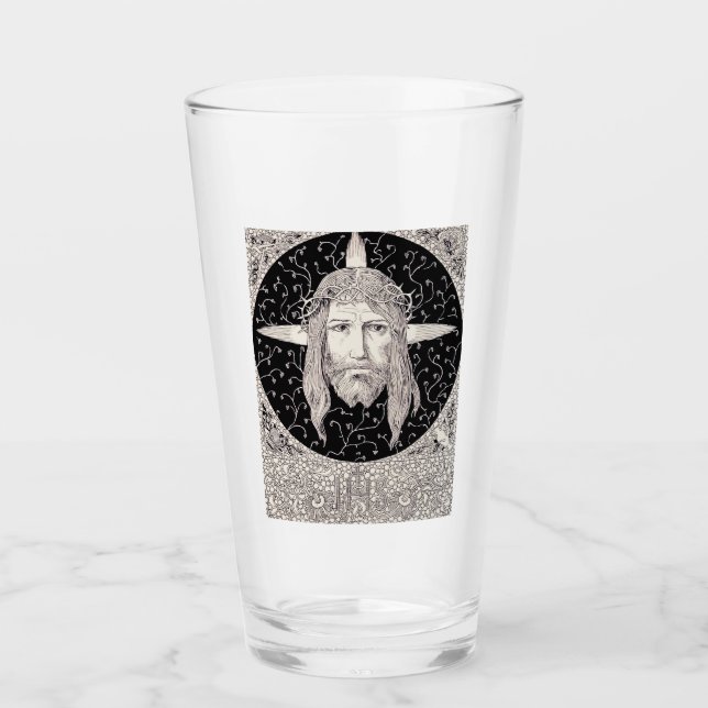 Copo De Pint Caro Santo de Jesus Cristo (Frente)
