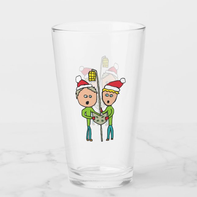 Copo De Pint Carol Singing (Frente)