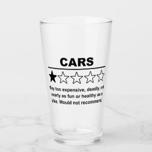 Copo De Pint Carros de uma estrela