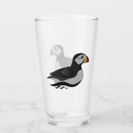 Copo De Pint Cartografia de Nadação de Puffin Cavalo Adorável