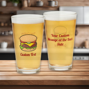 Copo De Pint Cartoon Cheeseburger