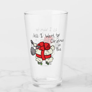 Copo De Pint Cartoon de Natal Engraçado Feriado