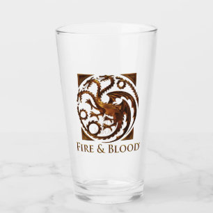 Copo De Pint CASA DO DRAGÃO House Targaryen Sigil