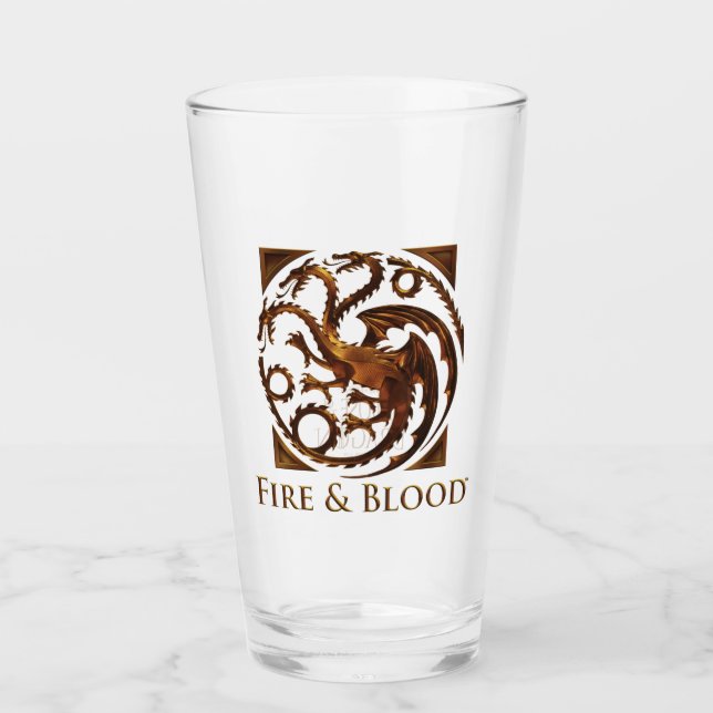 Copo De Pint CASA DO DRAGÃO | House Targaryen Sigil (Frente)
