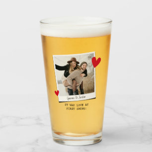Copo De Pint Casais Amor à Primeira Ficha Tinder
