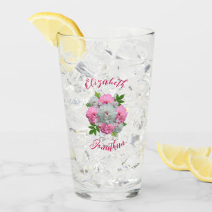 Copo De Pint Casamento de Buquê de Peony
