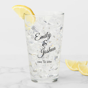 Copo De Pint Casamento de Nomes de Noivas Personalizados