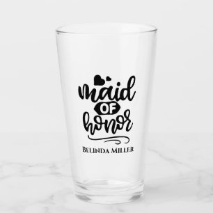 Copo De Pint casamento de tipografia madrinha de casamento
