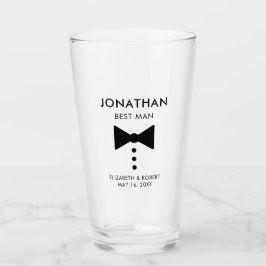 Copo De Pint Casamento de Tuxedo Moderno com Presente Personali